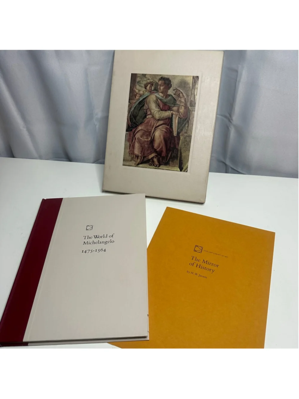 Vintage 1966 Time-Life Library Of Art : The World Of Michelangelo w Sleeve